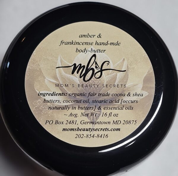 Amber Frankincense Body Butter